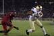STANFORD, CA - NOVEMBER 26: Michael Floyd #3 of the Notre Dame Fighting Irish gets past Wayne Lyons #2 of the Stanford Cardinal to score a touchdown at Stanford Stadium on November 26, 2011 in Stanford, California. (Photo by Ezra Shaw/Getty Images)