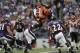 BALTIMORE - NOVEMBER 20: Jerome Simpson #89 of the Cincinnati Bengals makes a catch against the Baltimore Ravens at M&T Bank Stadium on November 20, 2011 in Baltimore, Maryland. The Ravens defeated the Bengals 31-24. (Photo by Larry French/Getty Images)