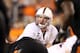 GLENDALE, AZ - JANUARY 02: Andrew Luck #12 of the Stanford Cardinal prepares to snap the football during the Tostitos Fiesta Bowl against the Oklahoma State Cowboys on January 2, 2012 at University of Phoenix Stadium in Glendale, Arizona. (Photo by Christian Petersen/Getty Images)