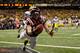 NEW ORLEANS, LA - JANUARY 03: Danny Coale #19 of the Virginia Tech Hokies fails to catch a potential go ahead touchdown late in the game against the Michigan Wolverines during the Allstate Sugar Bowl at Mercedes-Benz Superdome on January 3, 2012 in New Orleans, Louisiana. (Photo by Chris Graythen/Getty Images)