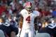 OXFORD, MS - OCTOBER 15: Defensive back Mark Barron #4 of the Alabama Crimson Tide lines up against Mississippi on October 15, 2011 at Vaught- Hemingway Stadium in Oxford, Mississippi. (Photo by Butch Dill/Getty Images)