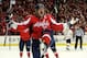 Washington has shocked the hockey world by taking out the defending champs.