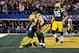 Nick Collins celebrates in Super Bowl XLV