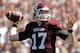 COLLEGE STATION, TX - OCTOBER 15: Ryan Tannehill #17 of the Texas A&M Aggies throws during a game against the Baylor Bears at Kyle Field on October 15, 2011 in College Station, Texas. The Texas A&M Aggies defeated the Baylor Bears 55-28. (Photo by Sarah Glenn/Getty Images)