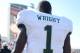 COLLEGE STATION, TX - OCTOBER 15: Kendall Wright #1 of the Baylor Bears looks on during a game against the Texas A&M Aggies at Kyle Field on October 15, 2011 in College Station, Texas. The Texas A&M Aggies defeated the Baylor Bears 55-28. (Photo by Sarah Glenn/Getty Images)