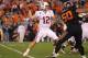 GLENDALE, AZ - JANUARY 02: Andrew Luck #12 of the Stanford Cardinal throws a pass against the Oklahoma State Cowboys during the Tostitos Fiesta Bowl on January 2, 2012 at University of Phoenix Stadium in Glendale, Arizona. Oklahoma State won 41-38 in overtime. (Photo by Doug Pensinger/Getty Images)