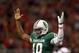 ARLINGTON, TX - NOVEMBER 26: Robert Griffin III #10 of the Baylor Bears celebrates a touchdown against the Texas Tech Red Raiders at Cowboys Stadium on November 26, 2011 in Arlington, Texas. (Photo by Ronald Martinez/Getty Images)