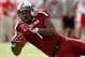 ORLANDO, FL - JANUARY 02: Alshon Jeffery #1 of the South Carolina Gamecocks makes a catch during the Capitol One Bowl against the Nebraska Cornhuskers at Florida Citrus Bowl on January 2, 2012 in Orlando, Florida. (Photo by Mike Ehrmann/Getty Images)