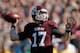 COLLEGE STATION, TX - OCTOBER 29: Ryan Tannehill #17 of the Texas A&M Aggies looks to pass during a game against the Missouri Tigers at Kyle Field on October 29, 2011 in College Station, Texas. (Photo by Sarah Glenn/Getty Images)