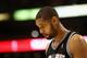 PHOENIX, AZ - MARCH 27: Tim Duncan #21 of the San Antonio Spurs during the NBA game against the Phoenix Suns at US Airways Center on March 27, 2012 in Phoenix, Arizona. The Spurs defeated the Suns 107-100. NOTE TO USER: User expressly acknowledges and agrees that, by downloading and or using this photograph, User is consenting to the terms and conditions of the Getty Images License Agreement. (Photo by Christian Petersen/Getty Images)