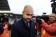 SANTANDER, SPAIN - MARCH 11: Barcelona heads coach Josep Guardiola looks on during the La Liga match between Real Racing Club and Barcelona at El Sardinero on March 11, 2012 in Santander, Spain. (Photo by Denis Doyle/Getty Images)