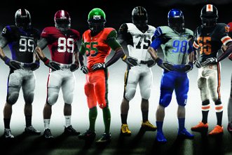 football uniforms nike college