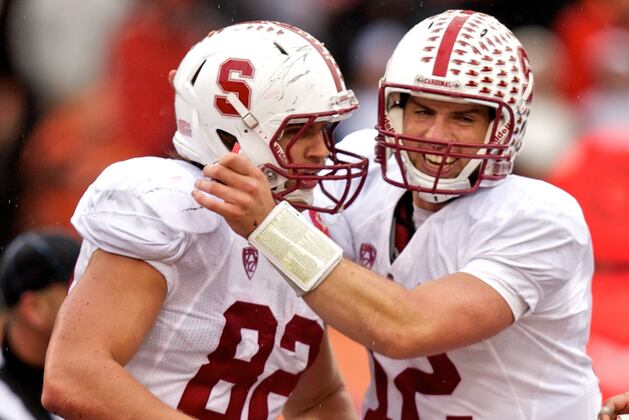 NFL Draft 2012: Colts Make Brilliant Move Pairing Coby Fleener with Andrew Luck
