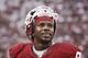 NORMAN, OK - OCTOBER 22: Wide receiver Ryan Broyles #85 of the Oklahoma Sooners during warmups before the game against the Texas Tech Red Raiders on October 22, 2011 at Gaylord Family-Oklahoma Memorial Stadium in Norman, Oklahoma. Texas Tech upset Oklahoma 41-38. (Photo by Brett Deering/Getty Images)