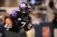 ARLINGTON, TX - OCTOBER 28: Greg McCoy #7 of the TCU Horned Frogs runs during a game against the BYU Cougars at Cowboys Stadium on October 28, 2011 in Arlington, Texas. The TCU Horned Frogs defeated the BYU Cougars 38-28. (Photo by Sarah Glenn/Getty Images)