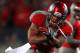 COLUMBUS, OH - OCTOBER 29: Dan Herron #1 of the Ohio State Buckeyes breaks through the Wisconsin Badger defense during the third quarter on October 29, 2011 at Ohio Stadium in Columbus, Ohio. (Photo by Kirk Irwin/Getty Images)