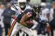 CHICAGO, IL - NOVEMBER 20: Matt Forte #22 of the Chicago Bears is hit by Donald Butler #56 of the San Diego Chargers at Soldier Field on November 20, 2011 in Chicago, Illinois. The Bears defeated the Chargers 31-20. (Photo by Jonathan Daniel/Getty Images)