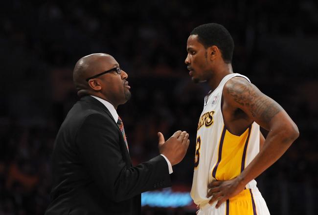 Mike Brown will turn to Devin Ebanks to replace Metta World Peace in this playoff series.