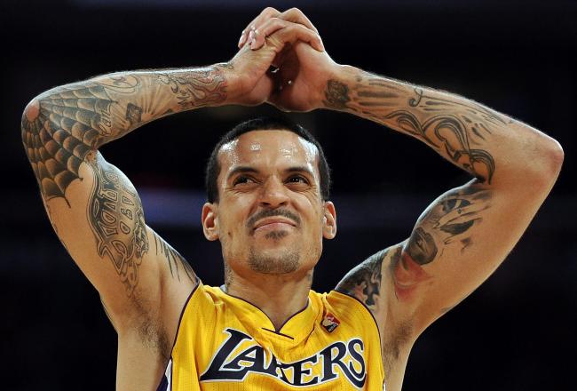 Matt Barnes is nursing a sprained ankle.