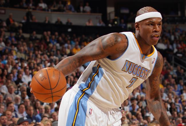 Al Harrington is one of several skilled options George Karl has off of his bench.