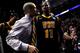 PORTLAND, OR - MARCH 17: Head coach Shaka Smart and Rob Brandenberg #11 of the Virginia Commonwealth Rams walk off the court after losing to the Indiana Hoosiers 63-61 during the third round of the 2012 NCAA Men's Basketball Tournament at the Rose Garden Arena on March 17, 2012 in Portland, Oregon. (Photo by Jonathan Ferrey/Getty Images)