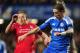 LONDON, UNITED KINGDOM - NOVEMBER 29: Fernando Torres of Chelsea is challenged by Lucas of Liverpool during the Carling Cup quarter final match between Chelsea and Liverpool at Stamford Bridge on November 29, 2011 in London, England. (Photo by Jamie McDonald/Getty Images)