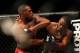 ATLANTA, GA - APRIL 21: Jon Jones (L) elbows Rashad Evans during their light heavyweight title bout for UFC 145 at Philips Arena on April 21, 2012 in Atlanta, Georgia. (Photo by Kevin C. Cox/Getty Images)
