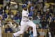 LOS ANGELES, CA - APRIL 25: Matt Kemp #27 of the Los Angeles Dodgers hits a solo home run in the sixth inning against the Atlanta Braves on April 25, 2012 at Dodger Stadium in Los Angeles, California. The Braves won 4-2. (Photo by Stephen Dunn/Getty Images)