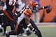 CINCINNATI, OH - JANUARY 01: Cedric Benson #32 of the Cincinnati Bengals runs the football upfield during the game against the Baltimore Ravens at Paul Brown Stadium on January 1, 2012 in Cincinnati, Ohio. The Ravens defeated the Bengals 24-16. (Photo by John Grieshop/Getty Images)