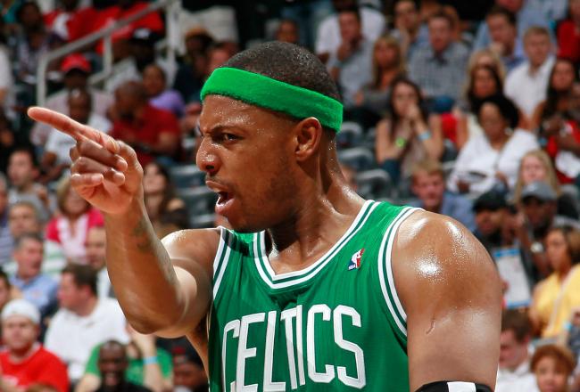 Paul Pierce has been big time tonight in Atlanta.