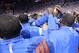 Oklahoma City gets fired up for Game 2 of the first round.