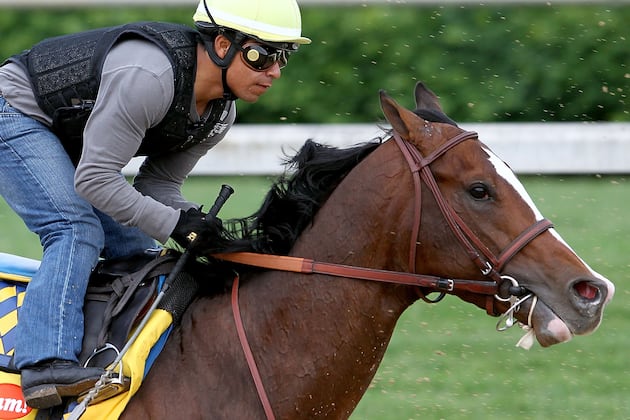 Kentucky Derby 2012: At the Post in Churchill Downs