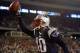 FOXBORO, MA - NOVEMBER 13: Jabar Gaffney #10 of the New England Patriots celebrates his touchdown catch in the final seconds of the first half against the New York Jets on November 13, 2008 at Gillette Stadium in Foxboro, Massachusetts. (Photo by Elsa/Getty Images)