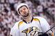 GLENDALE, AZ - APRIL 27: Alexander Radulov #47 of the Nashville Predators reacts in Game One of the Western Conference Semifinals against the Phoenix Coyotes during the 2012 NHL Stanley Cup Playoffs at Jobing.com Arena on April 27, 2012 in Glendale, Arizona. The Coyotes defeated the Predators 4-3 in overtime. (Photo by Christian Petersen/Getty Images)