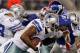 ARLINGTON, TX - DECEMBER 11: DeMarco Murray #29 of the Dallas Cowboys carries the ball against Jacquian Williams #57 of the New York Giants at Cowboys Stadium on December 11, 2011 in Arlington, Texas. (Photo by Tom Pennington/Getty Images)