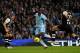 MANCHESTER, ENGLAND - NOVEMBER 19: Micah Richards of Manchester City scores his team's second goal during the Barclays Premier League match between Manchester City and Newcastle United at the City of Manchester Stadium on November 19, 2011 in Manchester, England. (Photo by Alex Livesey/Getty Images)