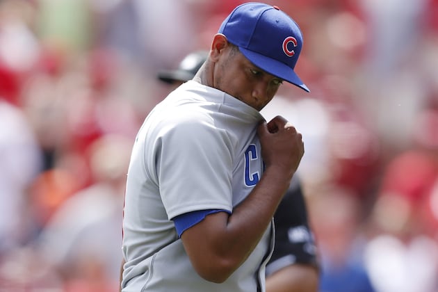 Carlos Marmol Collapses, Chicago Cubs Lose in Extra Innings 4-3 to the Reds