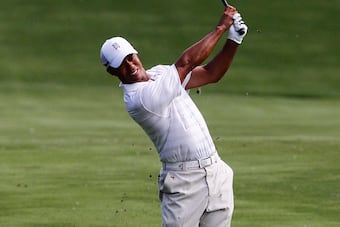 Tiger made birdie on his first hole on Friday