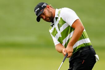 Ryan Moore has birdied two of his first seven holes to get to 9 under-par