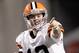 McCoy's starting spot is no longer secure in Cleveland.