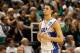 GREENSBORO, NC - MARCH 16: Austin Rivers #0 of the Duke Blue Devils reacts after the Blue Devils lose to the Lehigh Mountain Hawks 75-70 during the second round of the 2012 NCAA Men's Basketball Tournament at Greensboro Coliseum on March 16, 2012 in Greensboro, North Carolina. (Photo by Streeter Lecka/Getty Images)