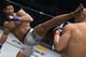 According to UFC Undisputed 3, Rousimar Palhares is a lock to defeat Alan Belcher at UFC on FOX 3 — but perhaps not by a submission. (Image via THQ.)