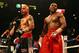 Floyd Mayweather (right) wins with a unanimous decision Saturday night. The victory was well earned, as Mayweather took significant blows from Cotto.