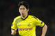 LONDON, ENGLAND - NOVEMBER 23: Shinji Kagawa of Dortmund runs during the UEFA Champions League Group F match between Arsenal FC and Borussia Dortmund at Emirates Stadium on November 23, 2011 in London, England. (Photo by Mike Hewitt/Getty Images)