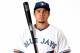 DUNEDIN, FL - MARCH 02: Travis d'Arnaud #15 of the Toronto Blue Jays poses for a portrait at Dunedin Stadium on March 2, 2012 in Dunedin, Florida (Photo by Jonathan Ferrey/Getty Images)