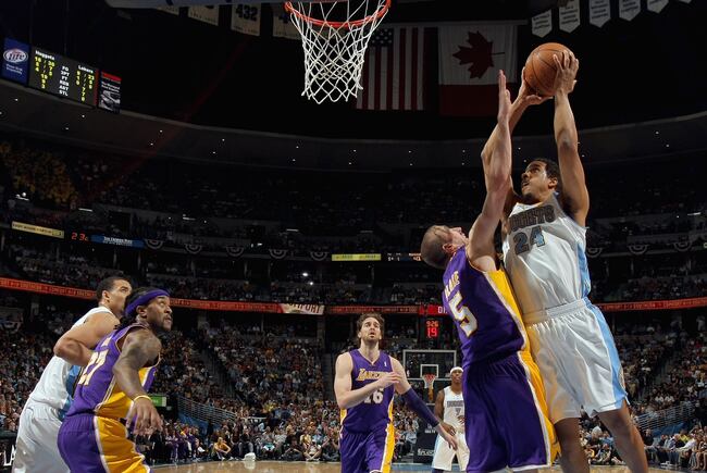 Andre Miller has 10 points on five of five shooting in only four minutes of playing time.