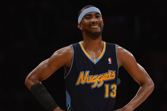 Corey Brewer has chipped in with seven points and one block in limited playing time tonight.