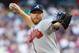 PHOENIX, AZ - APRIL 21: Pitcher Tommy Hanson of the Atlanta Braves delivers a pitch against the Arizona Diamondbacks during the first inning of a MLB game at Chase Field on April 21, 2012 in Phoenix, Arizona. (Photo by Ralph Freso/Getty Images)