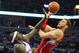 MEMPHIS, TN - MAY 02: Blake Griffin #32 of the Los Angeles Clippers shoots the ball while defended by Zach Randolph #50 of the Memphis Grizzlies in Game Two of the Western Conference Quarterfinals in the 2012 NBA Playoffs at FedExForum on May 2, 2012 in Memphis, Tennessee. NOTE TO USER: User expressly acknowledges and agrees that, by downloading and or using this photograph, User is consenting to the terms and conditions of the Getty Images License Agreement. (Photo by Andy Lyons/Getty Images)