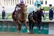 LOUISVILLE, KY - MAY 05: Mario Gutierrez (L) comes down the final stretch atop I'll Have Another ahead of Bodemeister ridden by Mike Smith during the 138th running of the Kentucky Derby ahead of at Churchill Downs on May 5, 2012 in Louisville, Kentucky. (Photo by Rob Carr/Getty Images)